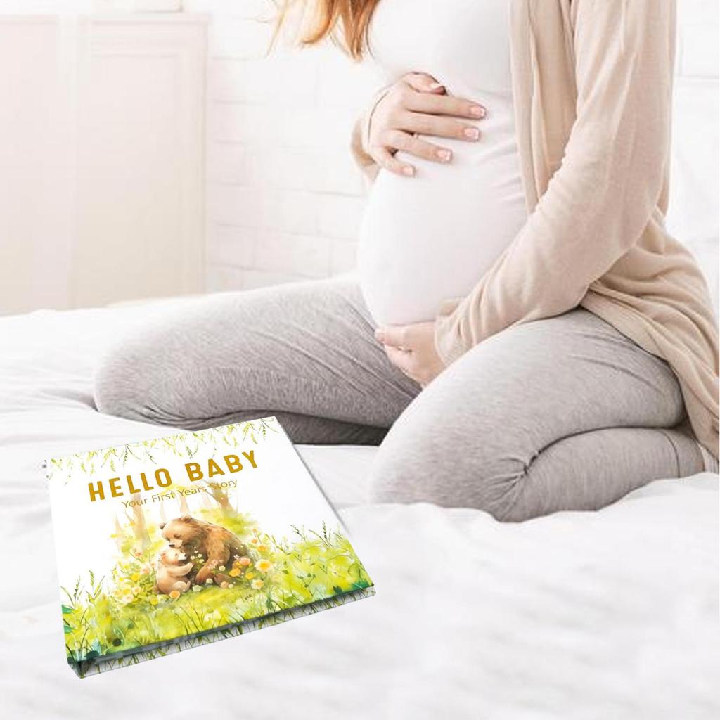Baby Milestone Book First 5 Year Kids Record Book Baby Scrapbook Baby Milestone Book to Record Every Event From Birth to Age 5