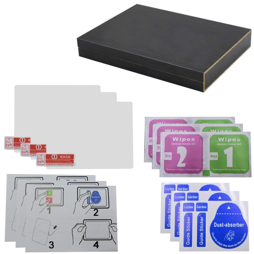 Compatible Canon EOS Rebel and Tempered Glass Screen Protector Rounded with 750D/760D, T6i, T5i, T6S. [9H Hardness, 0.33mm, Edges, Anti-Fingerprint,