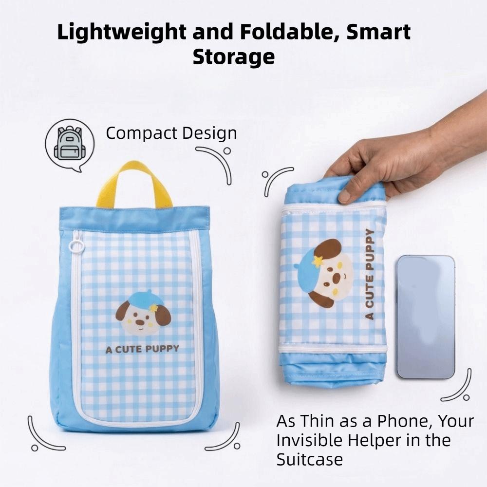 Cartoon Shoe Storage Bag Separate Storage Handheld Shoe Bag Double Layer Shoe Bag Business Trip