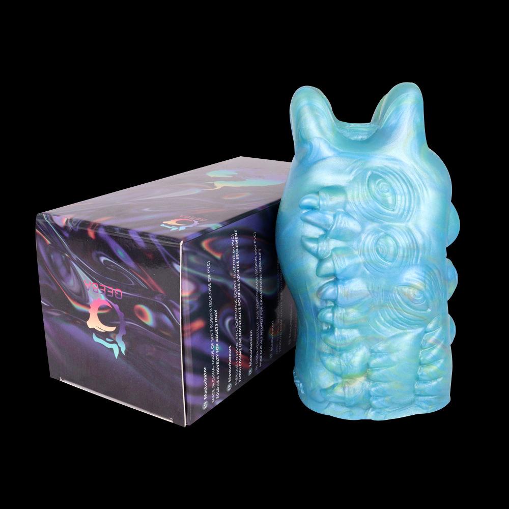 Masturbador masculino de silicona suave, taza de masturbación, juguete sexual para adultos, muñeca Vaginal de bolsillo, máquina sexual Gay para hombres