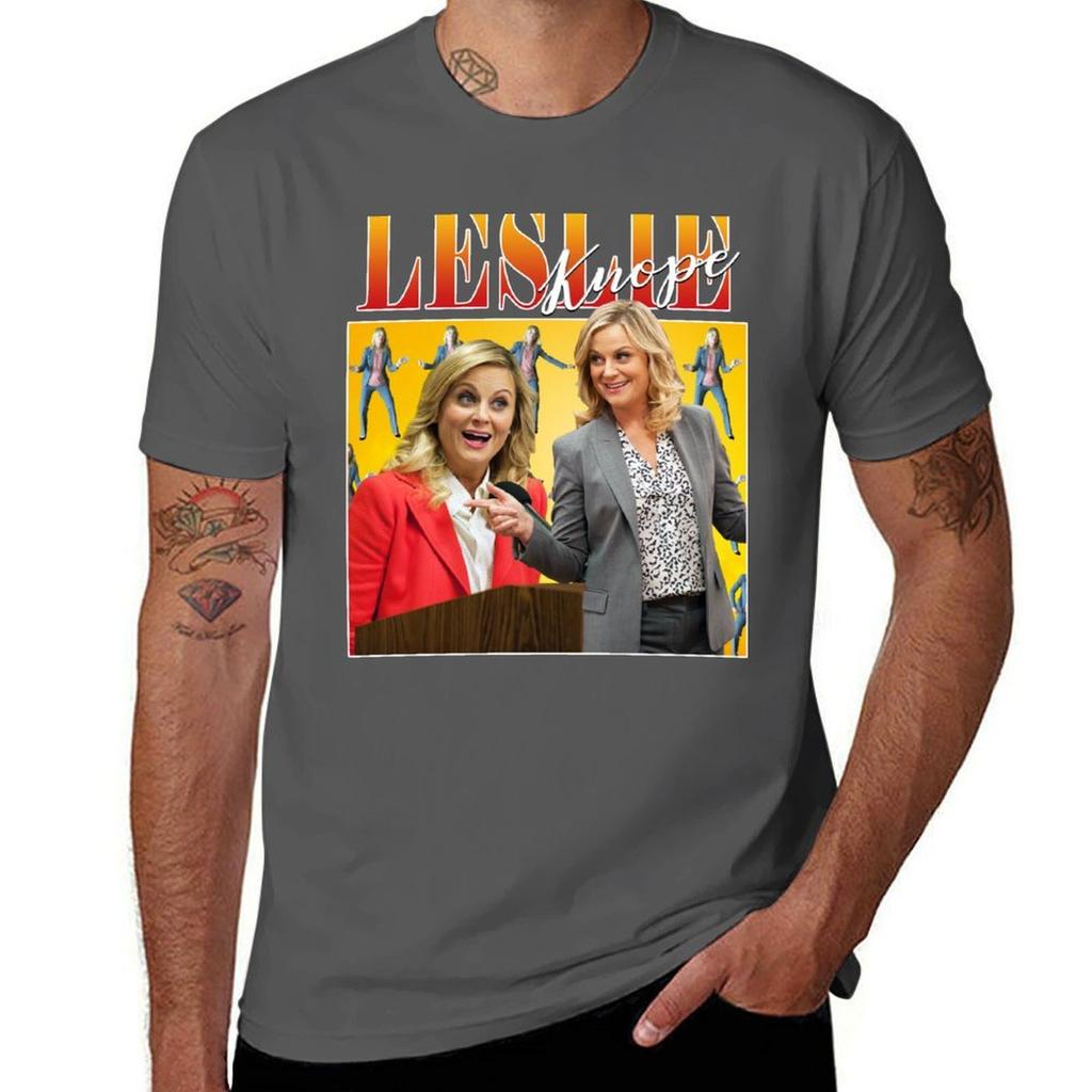 Leslie Knope Tee Tshirt Streetwear Print Tee Shirt