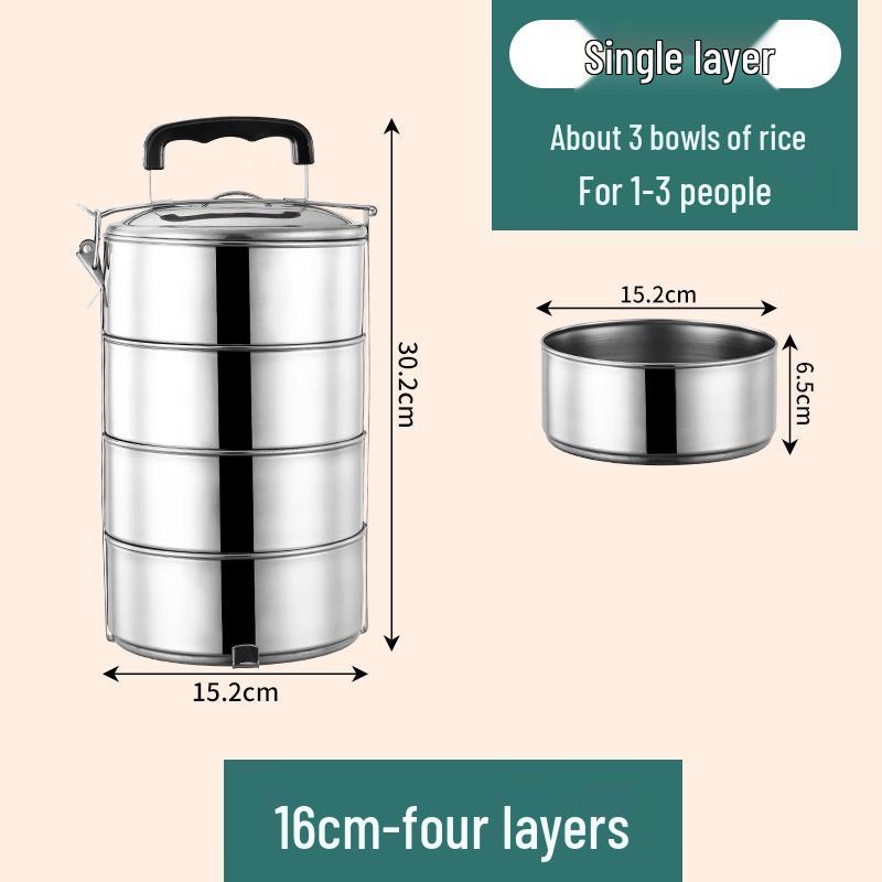 Debo Stainless Steel Multi-layer Lunch Box