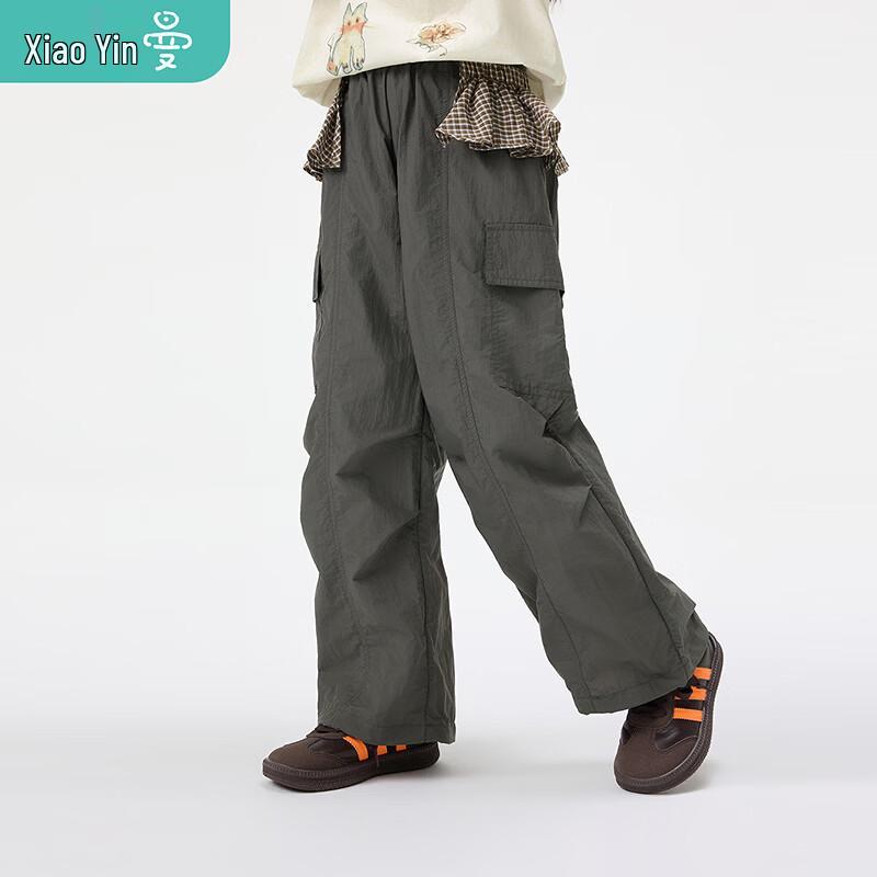 Girls  Detachable Lace Casual Cargo Pants 160