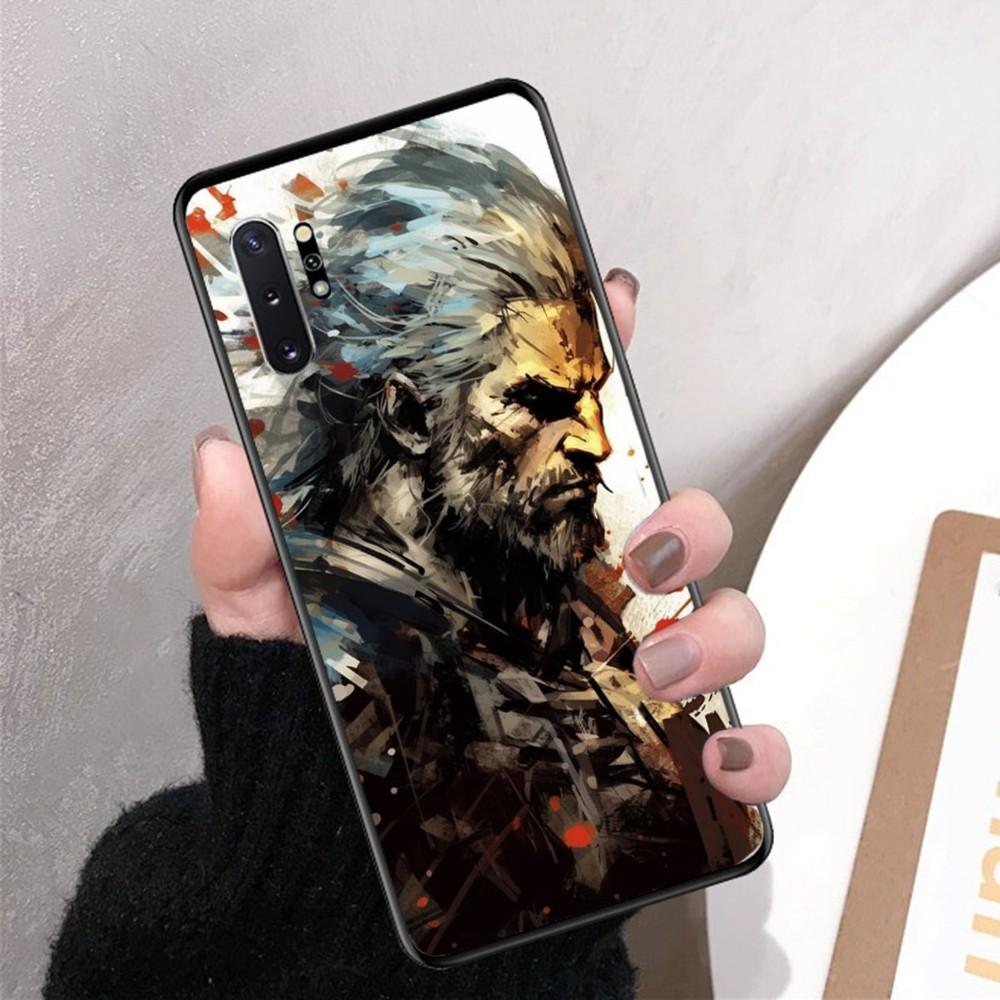 M-Metal Gear S-Solid Game Phone Case For Samsung Note 8 9 10 20 Pro Plus Lite M 10 11 20 30 21 31 51 A 21 22 42 02 03
