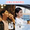 Wireless Bluetooth Earphones [2025 Retro Design] Ultra-Small, Mini Bluetooth 5.4+EDR, Hi-Fi Stereo Earphones with Battery Level Display, ENC Noise