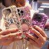 Luxury Perfume Bottle Rhinestone Suitable for IPhone12345promax Mobile Phone Case Apple 16Pro All-inclusive XR/7P