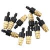 10Pcs Atomizing Design Atomizer Nozzle Brass Construction Garden Sprinklers  Agriculture Use