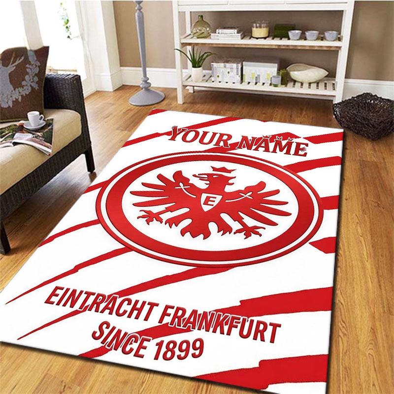 Eintracht Frankfurt Custom Name Carpet Rug for Living Room Bedroom Home Sofa Decoration,Kids play Non-slip Floor Mat