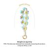 Daisy Flower Phone Lanyard - Handmade Woven Camera Strap & Pendant for Women