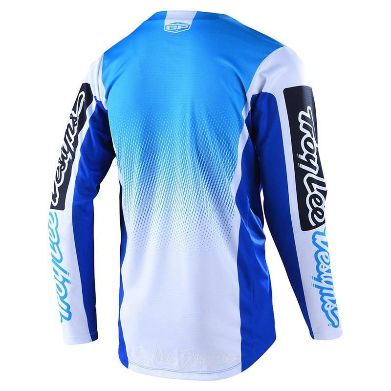 Maglia da Corsa TLD da Uomo Asciugatura Rapida Maglietta per Moto Fuoristrada Sportswear Traspirante