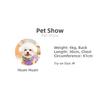 Warm Autumn Winter Dog Clothes Bear Teddy Small Dogs Thermal Pulling Cold Resistant Pet National Style Two Feet Clothes