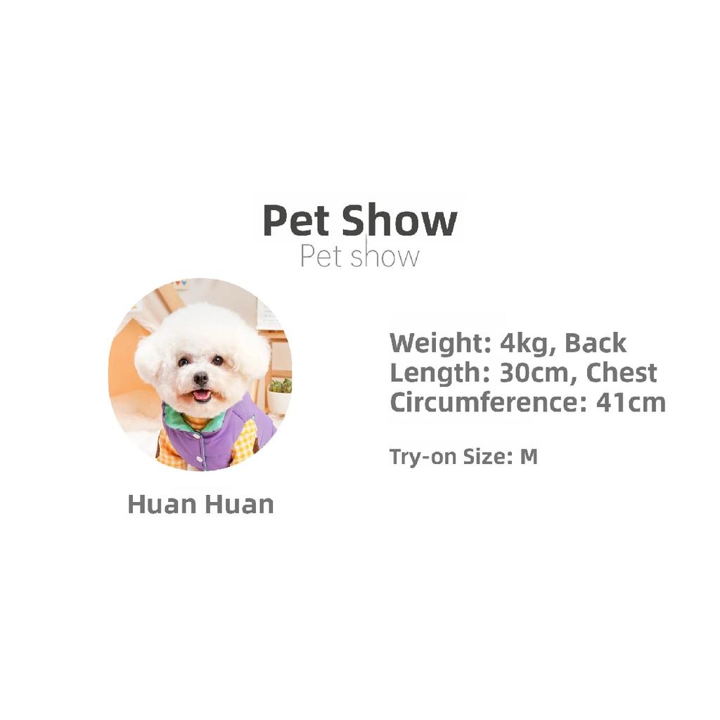 Warm Autumn Winter Dog Clothes Bear Teddy Small Dogs Thermal Pulling Cold Resistant Pet National Style Two Feet Clothes