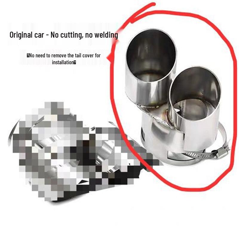 

BMW X5/X6/X7 M50 Style Quad/Square Exhaust Tailpipe Tips: G05 G06 G07 Upgrade