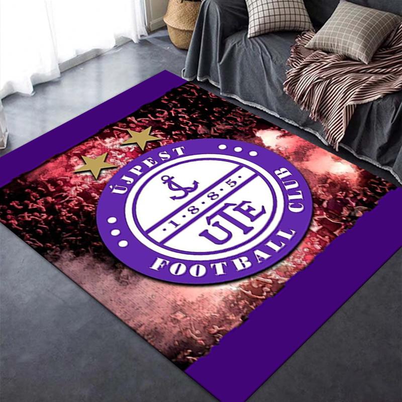 2025 New Ujpest FC Carpet Rug for Living Room Bedroom Home Sofa Decoration,Kids play Non-slip Floor Mat