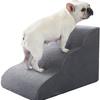 Ramp Stairs Dog Cat Stair Non-Slip Pet Ramp Stairs Dog Ramp for Bed Pet Dog Steps 3 Tiers Training Stair Removable Washable