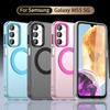Magsafe Matte Phone Case For Samsung Galaxy M55 C55 F55 5G Protective Case Magnetic Wireless Charging Shockproof Back Cover