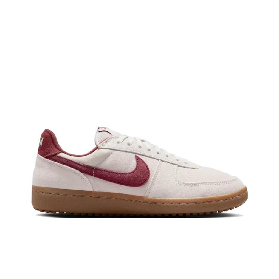 Nike Field General Suede Light Bone Dark Team Red Women Sneakers Gum-Dark-Brown IF1743-001