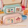 Portable Pencil Case Large Capacity Pen Box New Stationery Organizer  Students