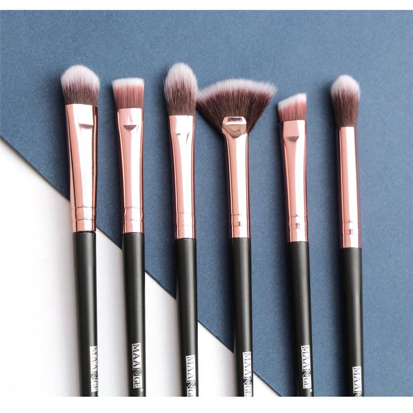 3er Set Augenbrauen- & Eyeliner-Pinsel – Präzise Make-up-Pinsel Für Lidschatten, Augenbrauen & Details