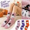 Damen Halloween Mittelhohe Socken Dick Warm Niedlich Lustig Loungewear Socken