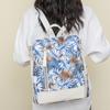 Multi-Purpose Print Backpack Women's Shoulder Bag Large Capacity Multi-Functional Anti-Theft Schoolbag