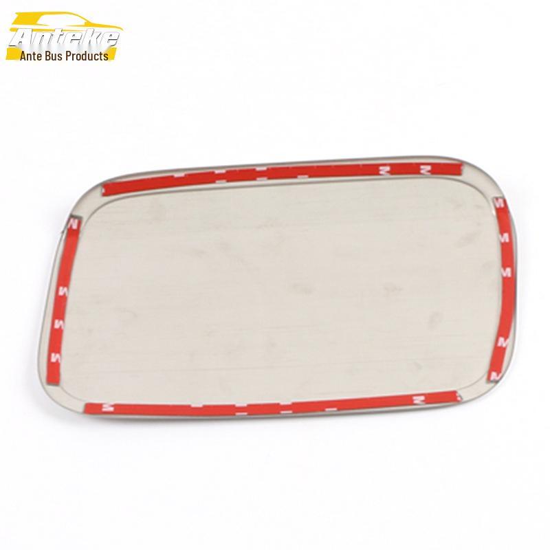 19 Q3 Stainless Steel Fuel Tank Cap Anti-Scratch Decorative Sticker - Car Exterior Accessory