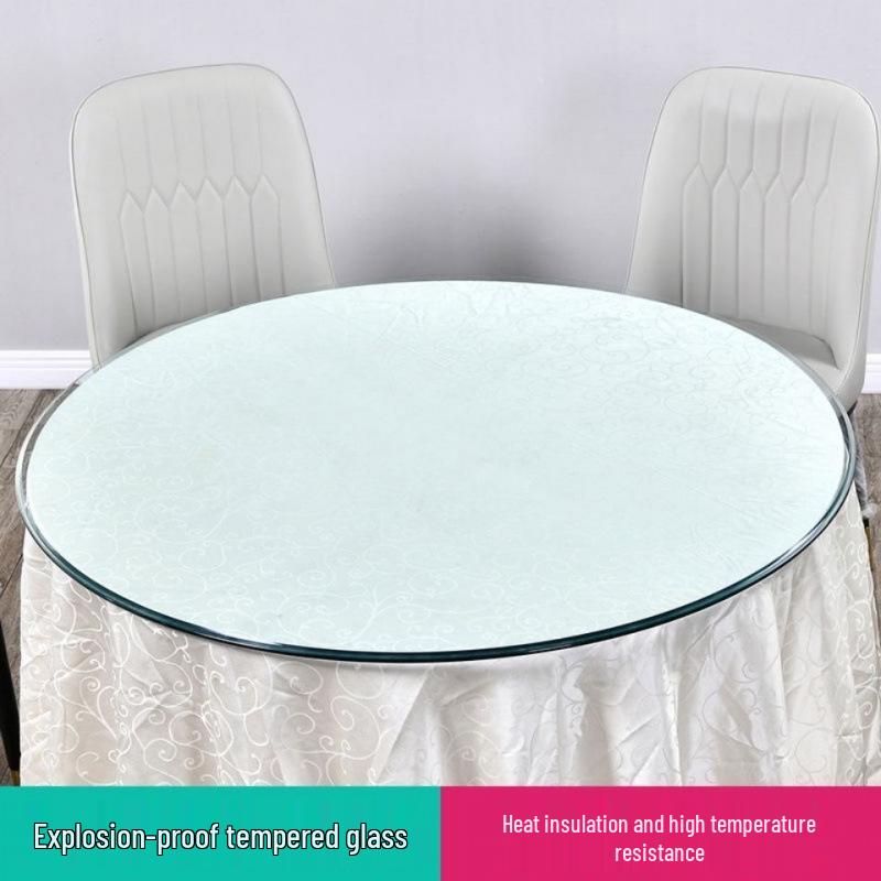 Professional Rectangular Tempered Glass Dining and Coffee Tabletop