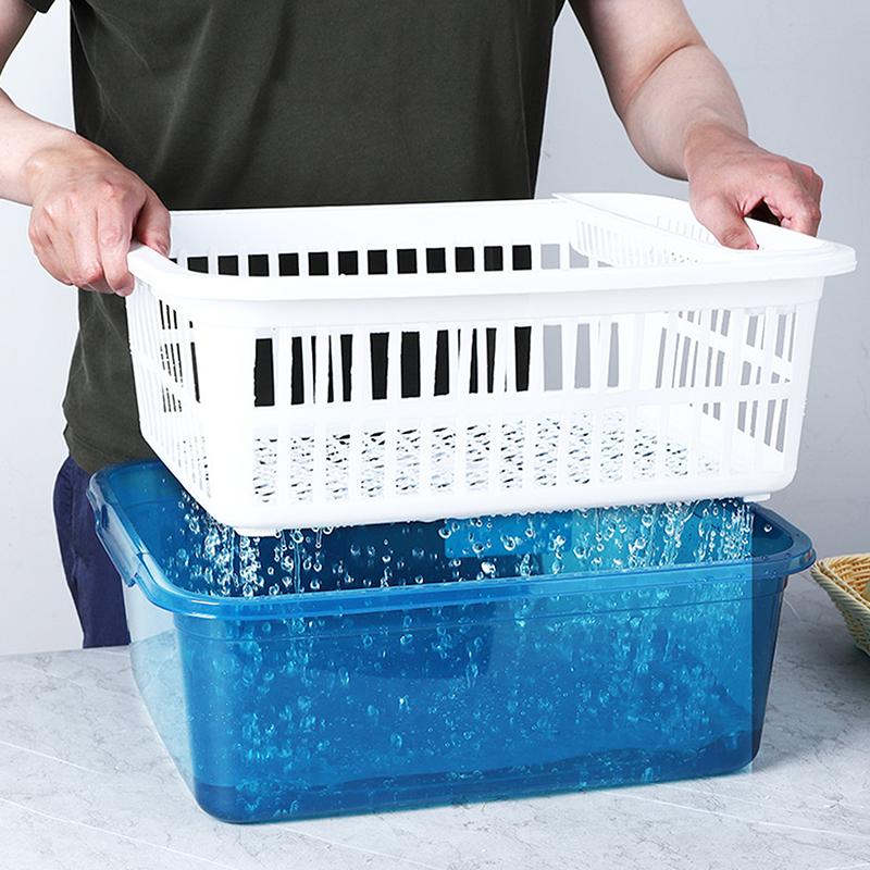 Kitchen Tableware Rack Storage Box Put Tableware With Lid Drainer Rack Mounted Bowl Box Cabinet Home Dish Drainer Kitchen