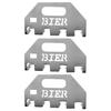 Beer Bottle Opener Carrier Stainless Steel Can Opener for 4
