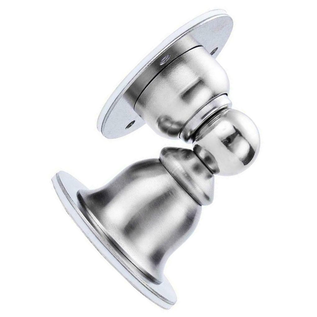 Floor Mounted Door Stopper Bedroom Bathroom Door Anti-collision Door Catch Stop Holder