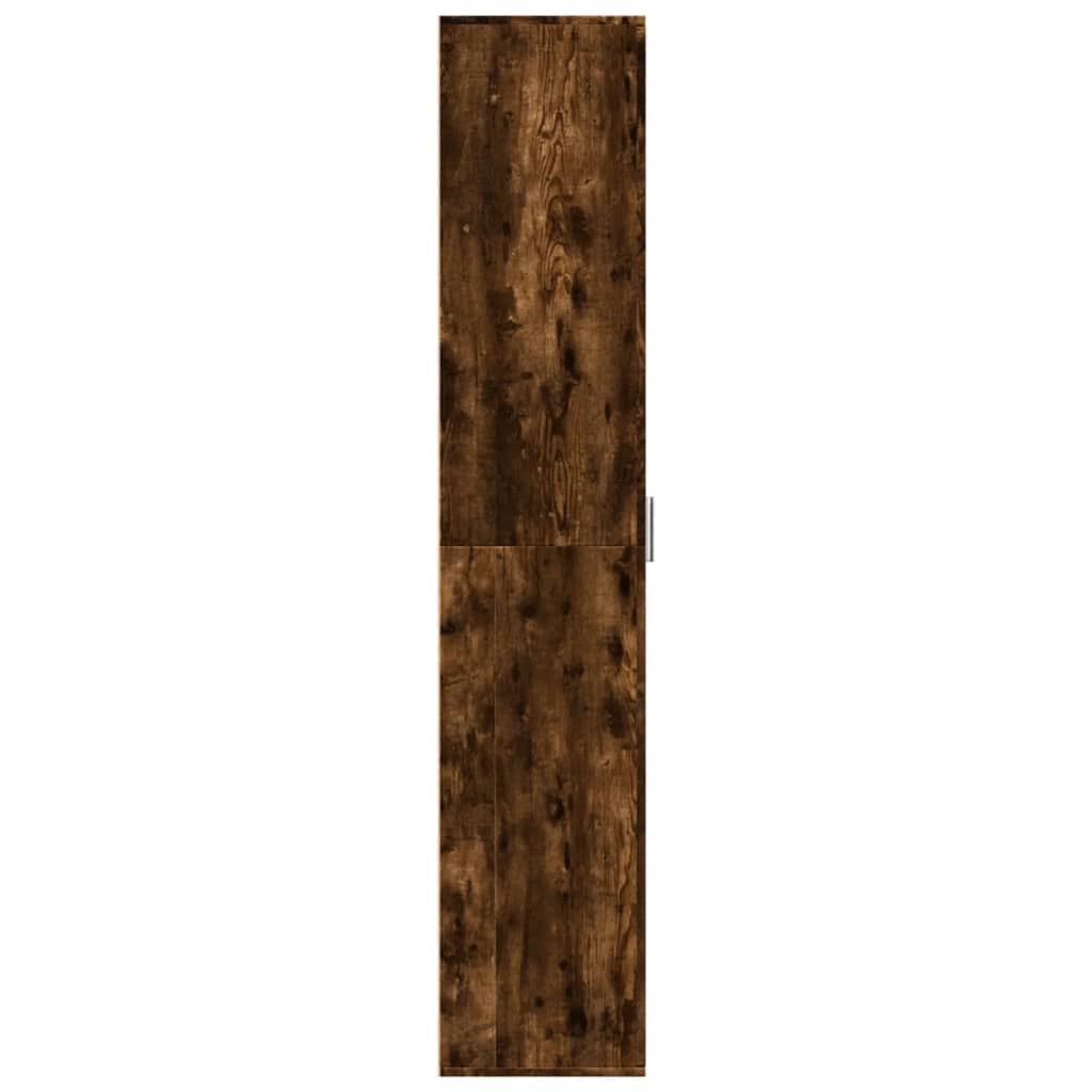 Highboard Smoked Oak 60 x 35 x 180 cm Engineered Wood