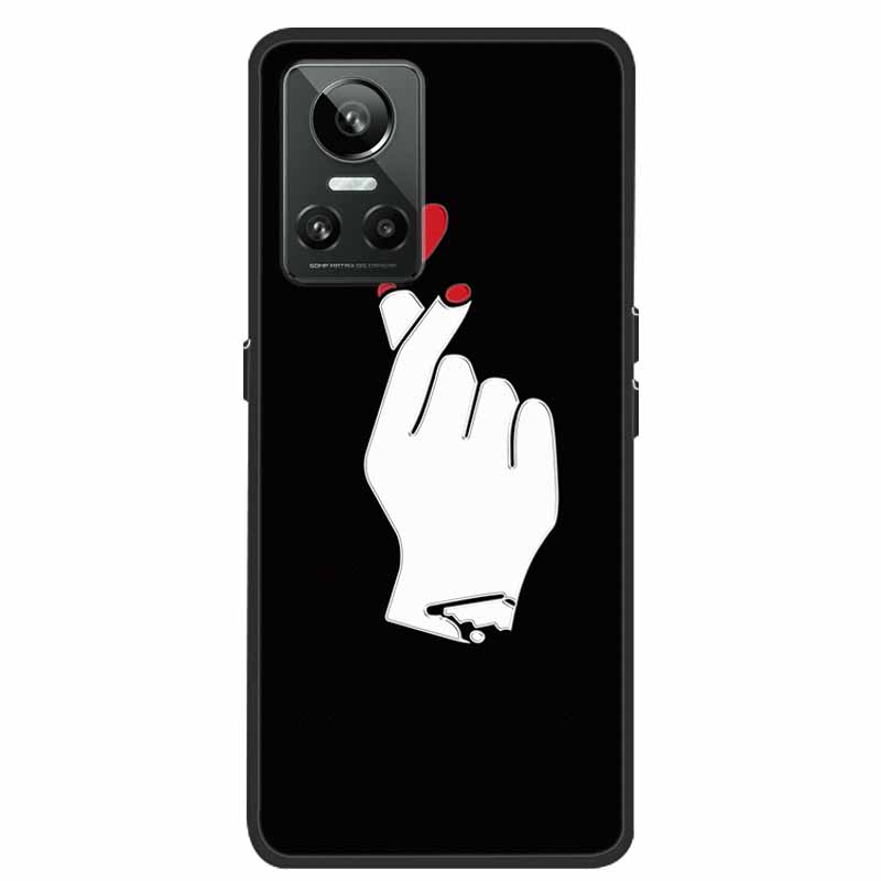 For Realme GT Neo3 5G Case 3D Flower Emboss Soft Silicone Phone Back Cover Case For OPPO Realme GT Neo2 Neo 3 Coque for Bumper