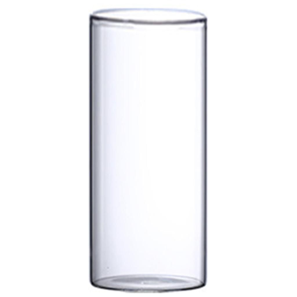 Clear Glass Flower Vase Tabletop Borosilicate Vases Floral Arrangements for Home Office Wedding Table