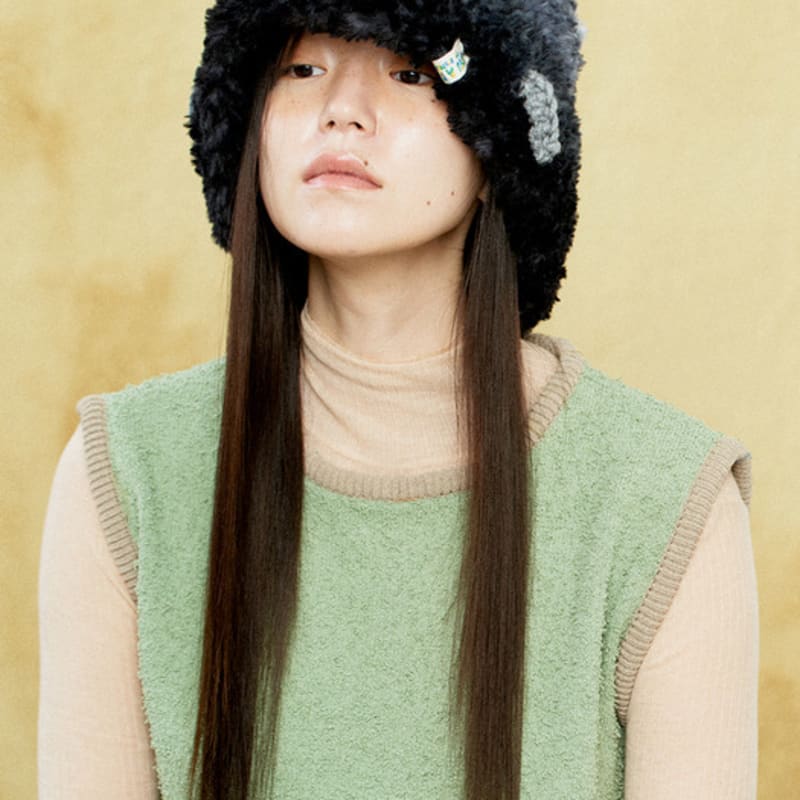 

MISU A BARBE HAZY FUR HEAD (4COLOR) SHADOW