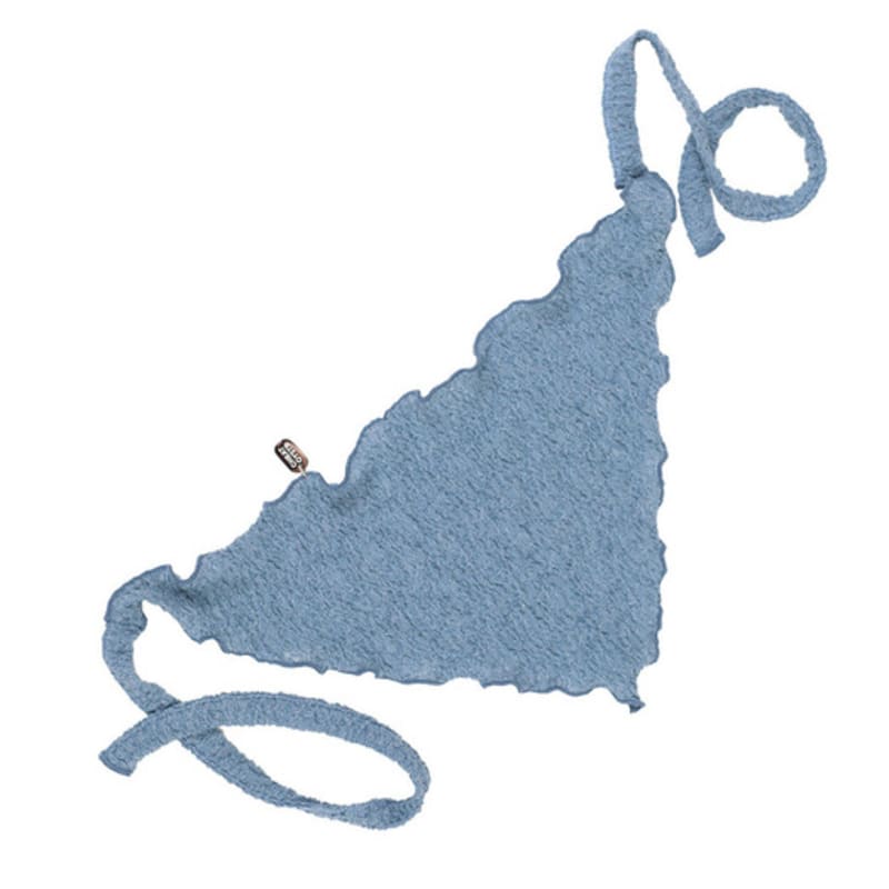 CHEAT OYSTR PENDANT BANDANA_VINTAGE BLUE