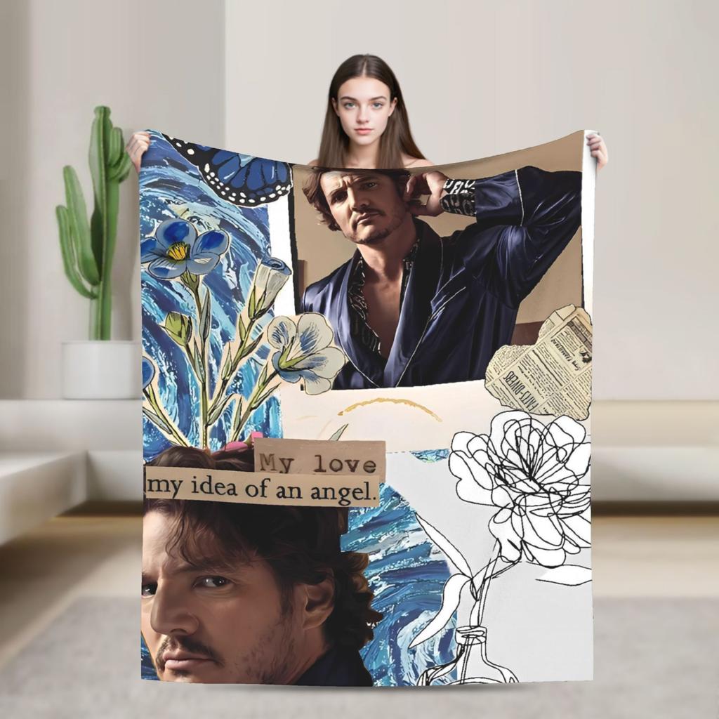 Super Soft BlanketStudents Decorative Jose Pedro Throw Blanket Flannel Bedspread For Couch Bed Novelty Sofa Bed Cover