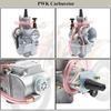 PWK Motorcycle Carburetor Power Injection For Racing Flat Side OKO Mikuni ATV Yamaha Universal Carburetor 21 24 26 28 30 32 34mm