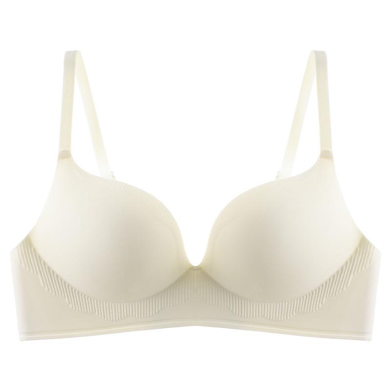 New one-piece underwear, special non-marking bra without steel ring for small breasts and large breasts, summer breathable adjustment type