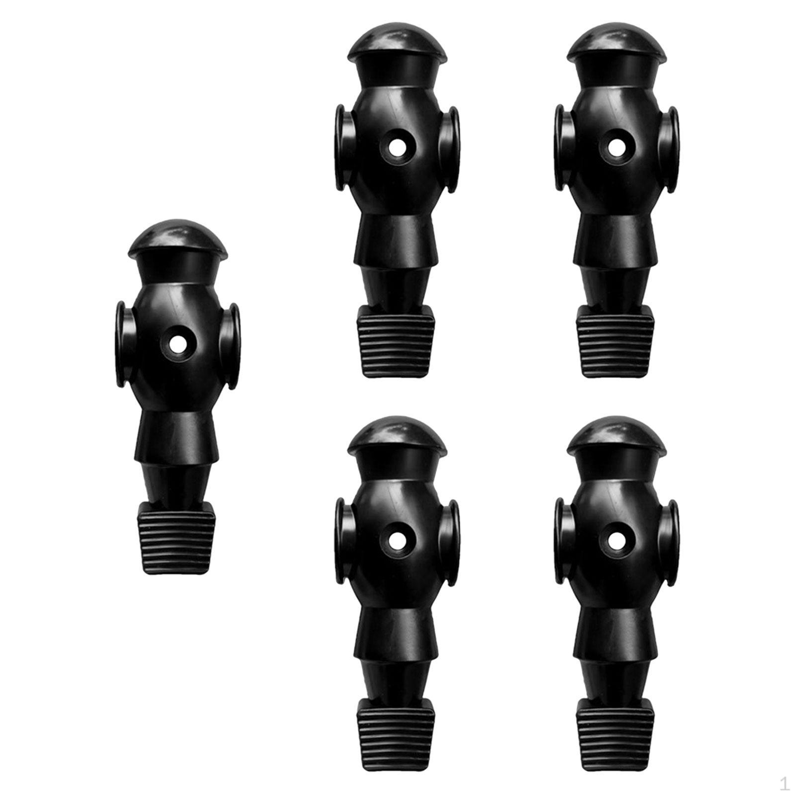 

Foosball Player Resin Adorable Durable Men Doll Guys Replacement for чорний