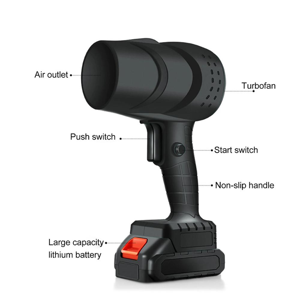 High-Power Handheld Car Hair Dryer Cleaning Turbo Air Jet Blowing Fan Electric Powerful Turbine Turbo Fan Cleaning Tools