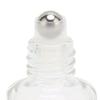 3pcs Refillable Perfume Bottle 10ml Golden Cover Transparent Glass Refillable Perfume Container for Travel