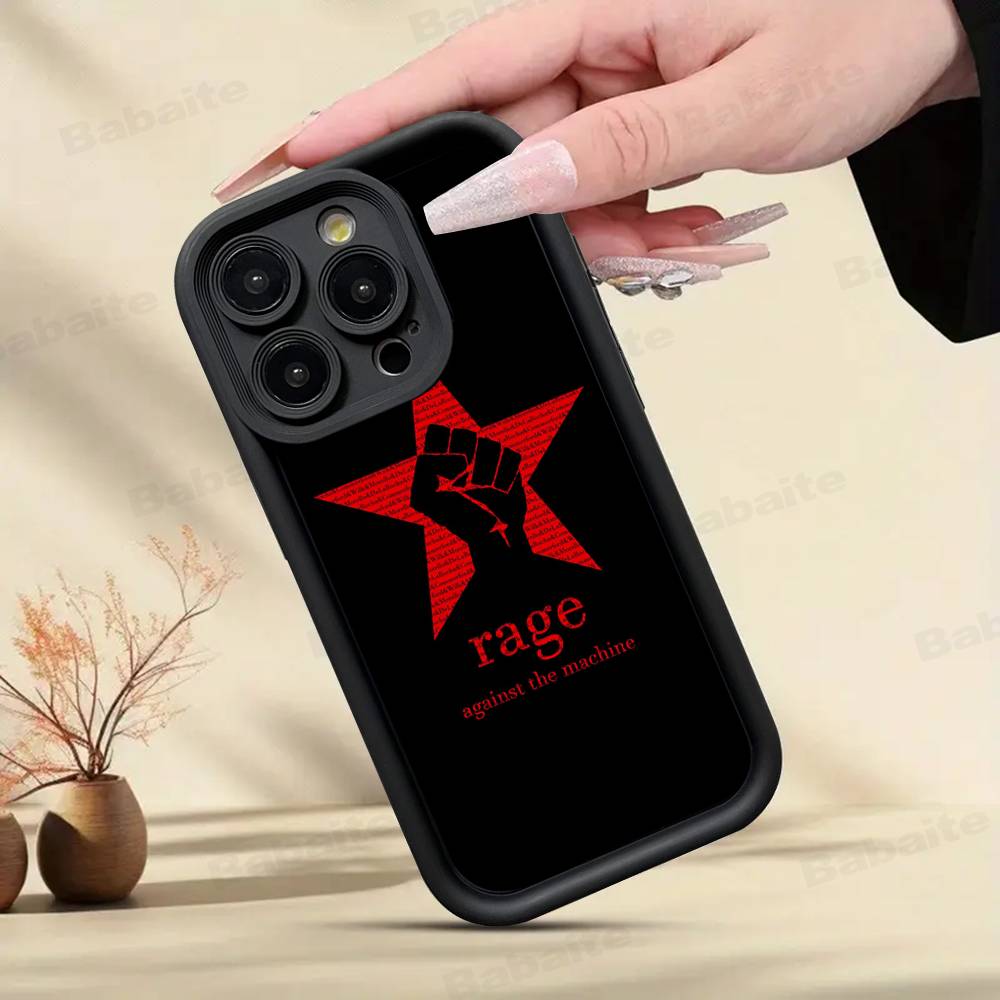 R-Rage A-Against T-The M-Machine Band Phone Case For IPhone 17 16 15 14 13 12 11 Pro Max Plus Mini Luck Cover