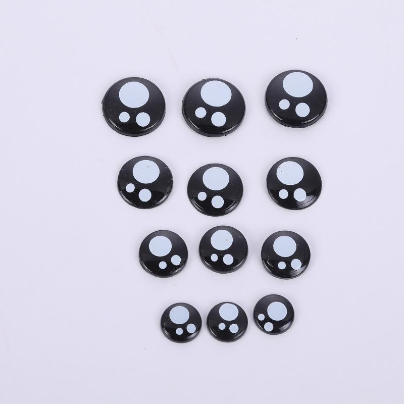 

Каваи Глаза Белого Медведя: Милые плоские мультяшные плюшевые кукольные аксессуары 8mm