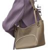 A Niche Vegetable Basket, Tote Leather, Laid-back Style, Hand-held Bag, Shoulder Bag, Soft Leather Water Bucket