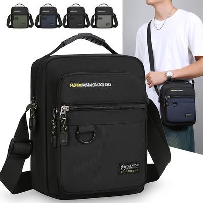 Men's Shoulder Bag Casual Men's Bag Waterproof Outdoor Multi-Functional Crossbody Bag