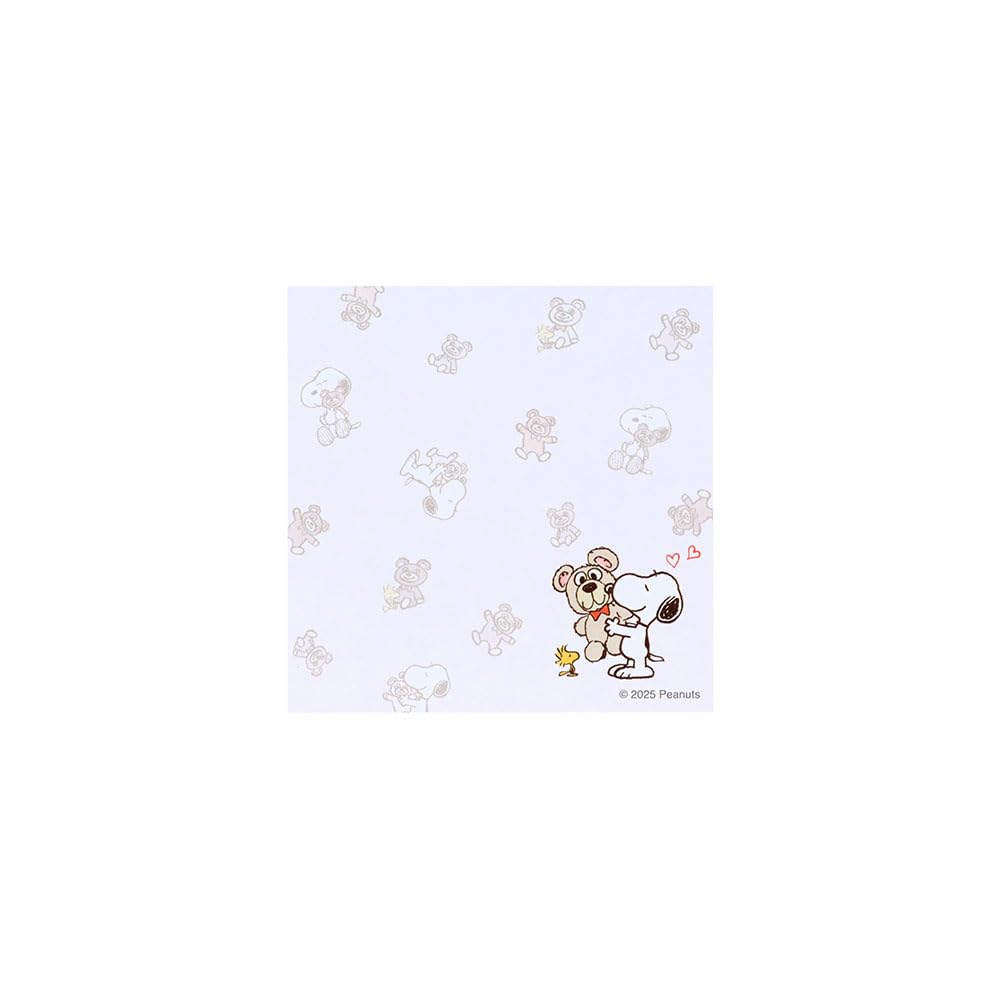 Stationery Snoopy Sticky S2850001 Sun-Star Notes, Die-Cut Blocks, Brown,