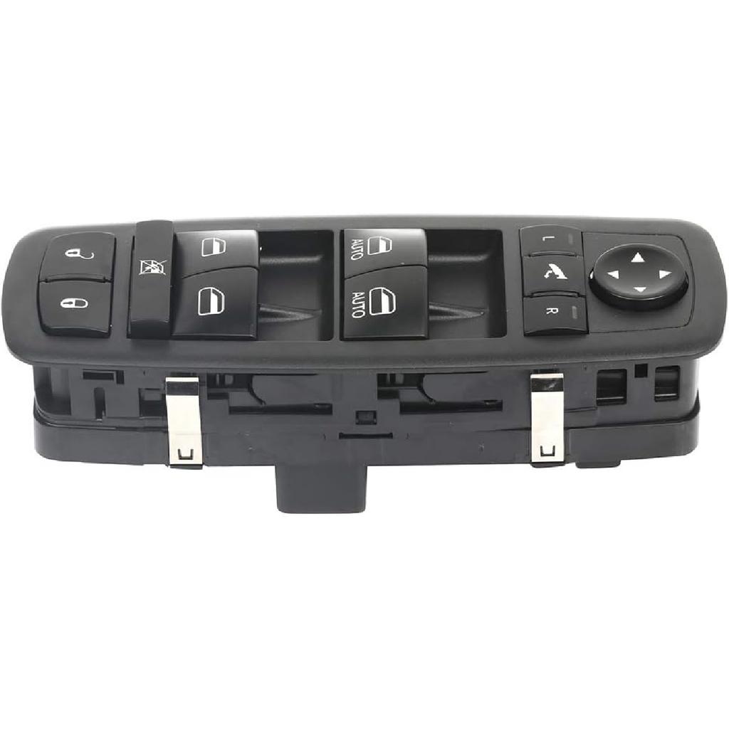 Power Window Master Control Switch Front Left Compatible 2012-2018 For Dodge GRAND CARAVAN 2012-2016 For Chrysler TOWNCOUNTRY, Power Window Switch