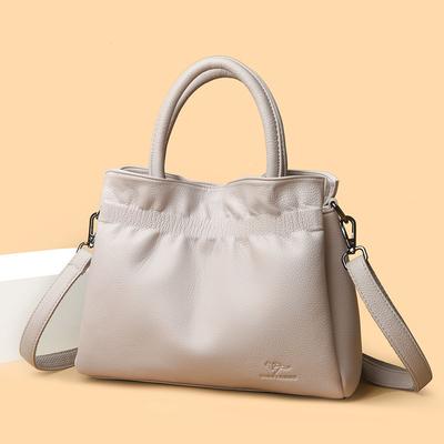 Fashionable Women's Handbag Cloud Pleated Single Shoulder Crossbody Bag Large Capacity