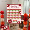 Wedding Engagement Banquet Backdrop: Welcome Candy Board & Lollipop Decoration