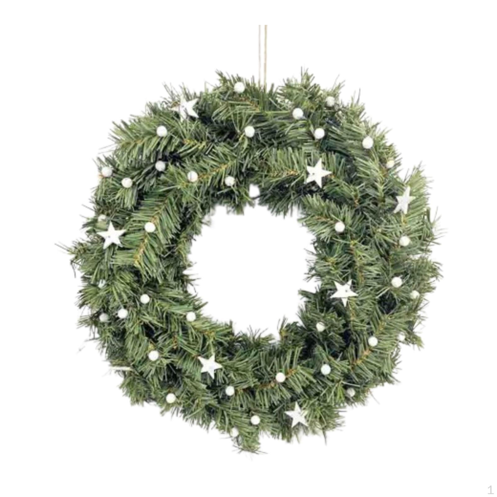 

Искусственные сосновые листья венок гирлянда декор Рождество для праздника 40cmx6cm